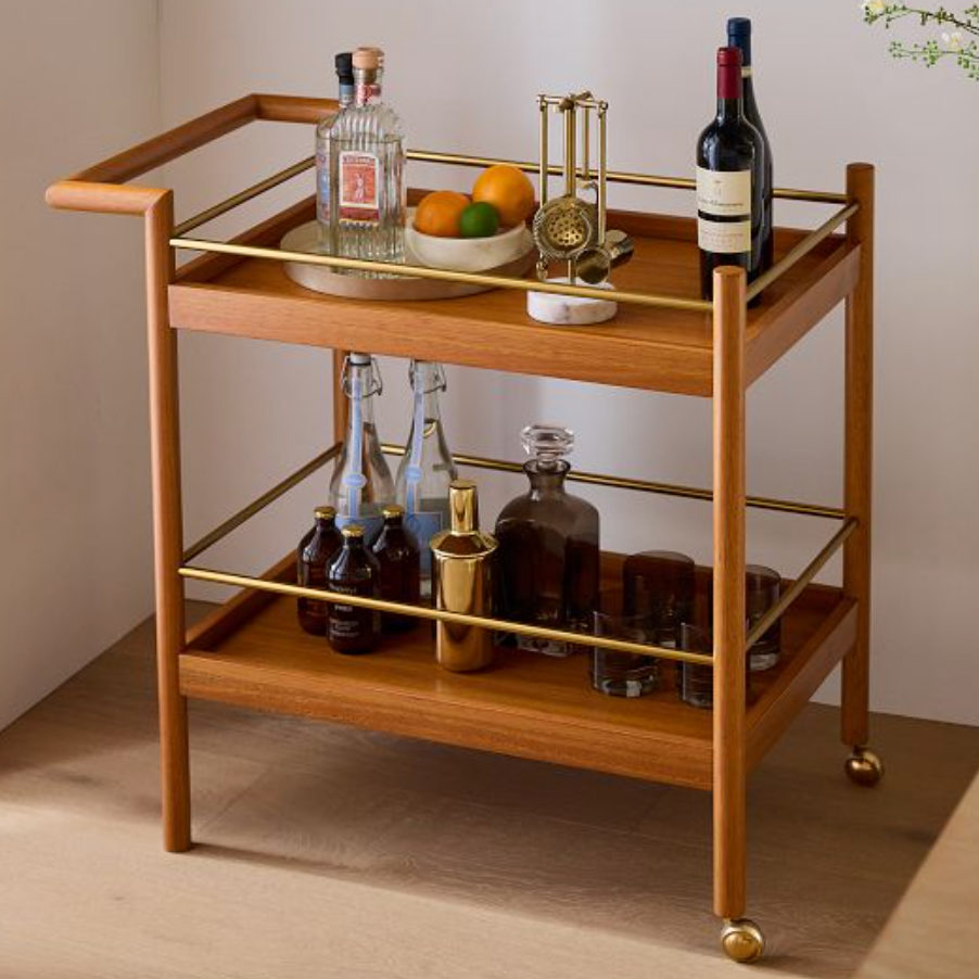 West Elm Mid-Century Bar Cart